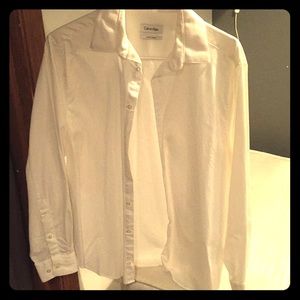 Calvin Klein button up dress shirt